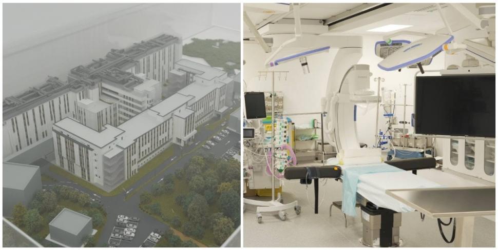 Cum arată spitalul inaugurat de SRI la Balotești. Are 14 săli de operație moderne şi 520 de paturi pentru pacienți 1115146