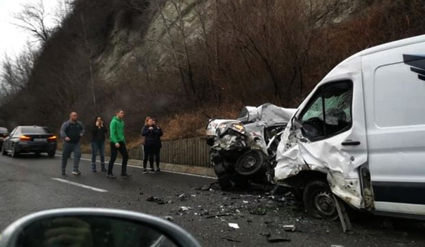 Accident grav pe DN 1 la intrare în Nistoreşti, Prahova