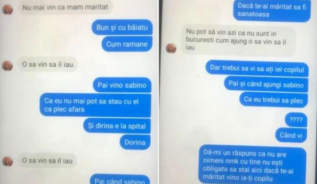 Ultimele mesaje ale Sabinei, tânăra mamă ucisă la Ghimpați