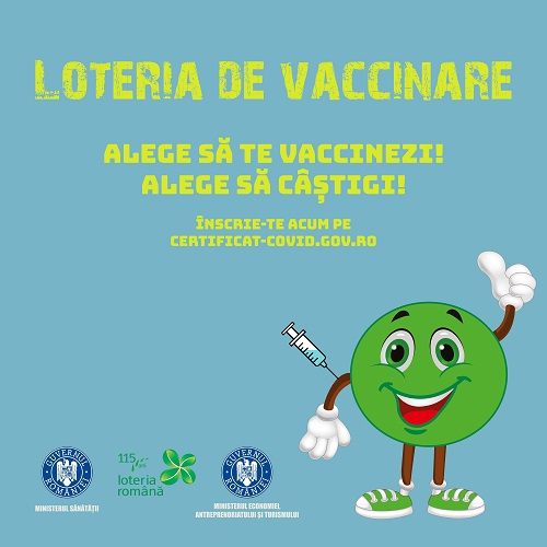 Rezultate Loteria vaccinării 31 octombrie 2021. Premiu de 300.000 de lei
