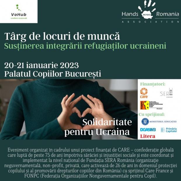 Integrarea refugiaților ucraineni pe piața muncii