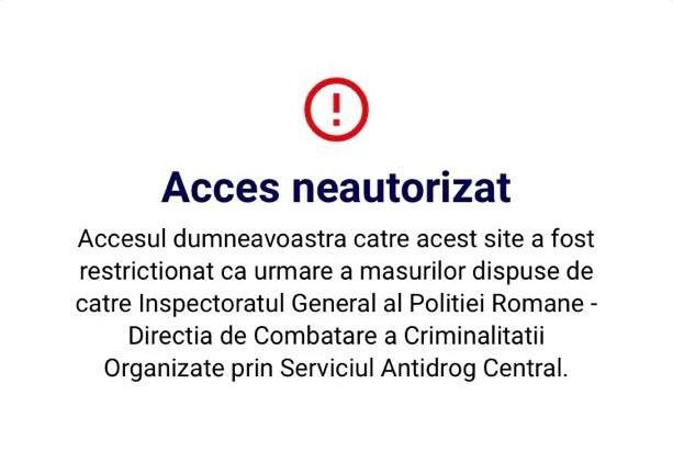 Poliţiştii români au închis zeci de site-uri de pe care tinerii îşi comandau droguri online