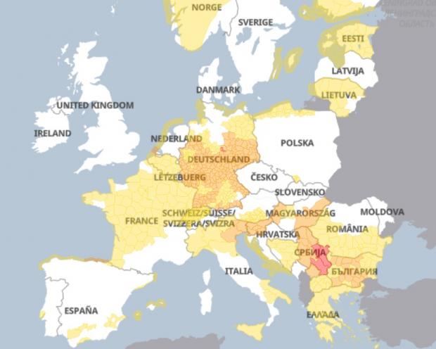 Furtuna Patricia loveşte Europa, inclusiv România, cu temperaturi scăzute, vânt de până la 100 de km/h şi ploi