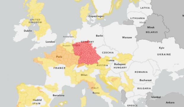 Avertizare meteo de vreme severă în Europa. Fenomene extreme şi cod roşu de ninsori, lapoviţă şi freezing rain