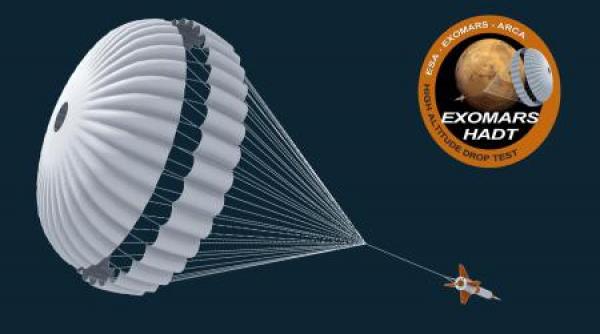 arca va efectua teste de zbor pentru nava de explorare exomars a agentiei spatiale europene