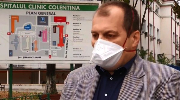 Victor Cauni, directorul medical al Spitalului Colentina: 