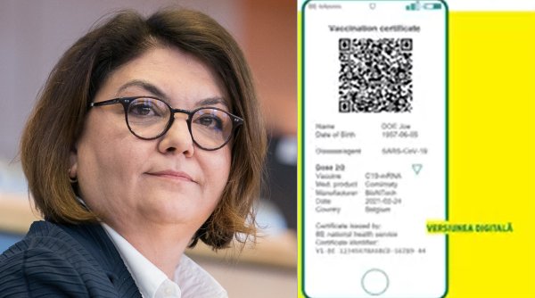 Adina Vălean, detalii exclusive despre certificatul de vaccinare pentru călătorii