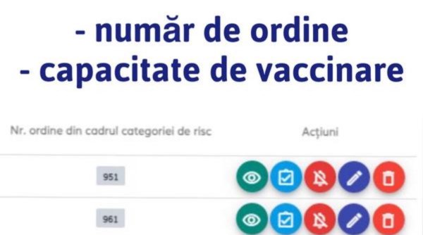 Românii pot vedea de astăzi ce număr de ordine au pe lista de așteptare pentru programarea la vaccinul anti-COVID: Platforma a fost actualizată