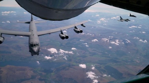 Avioanele NATO, demonstrație de forță pe cerul Europei înainte de întâlnirea Joe Biden - Vladimir Putin