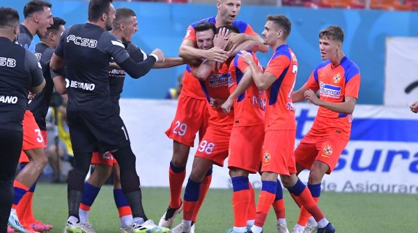 FCSB s-a impus clar în faţa Universităţii Craiova, în primul derby din Liga 1