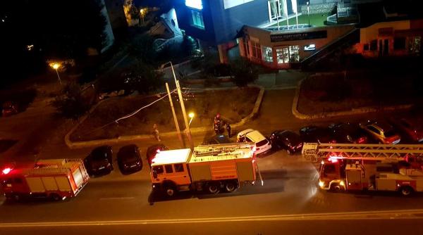 masini pompieri chemate incendiu gospodina coacere vinete