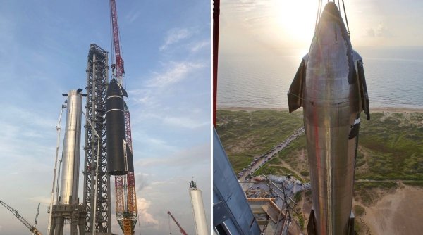Imagini cu cea mai mare rachetă construită vreodată. Elon Musk vrea să cucerească spațiul, dar și Pământul cu noua creație