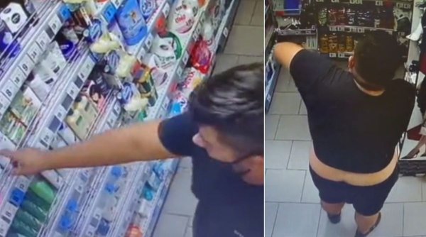 Tânăr filmat când se dă cu deodorant de femei, apoi îl pune la loc pe raft, clip video viral pe TikTok