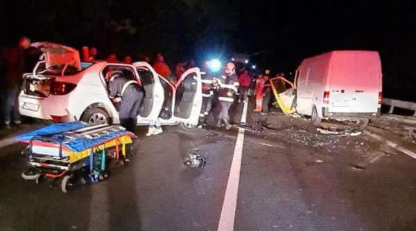 Cinci spanioli, grav răniți într-un accident rutier, pe Valea Oltului
