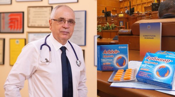 Medicul cardiolog Tatu-Chițoiu: ”Amăgire, numele tău se cheamă Arbidol”