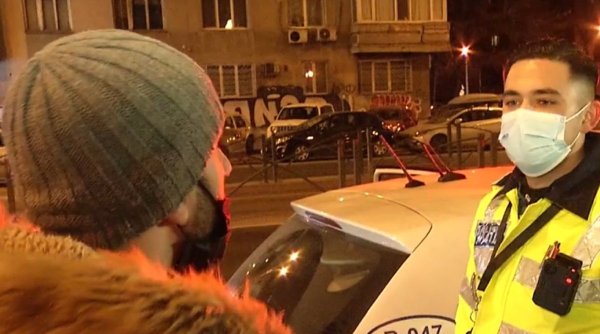 Livrator de mâncare din Bucureşti, prins drogat la volan: 