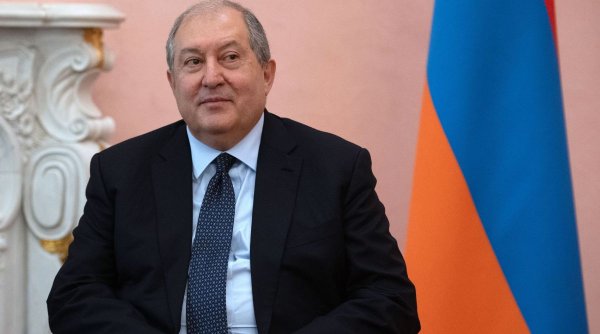 Preşedintele Armeniei şi-a dat demisia, după ce a criticat puterile limitate ale biroului prezidenţial