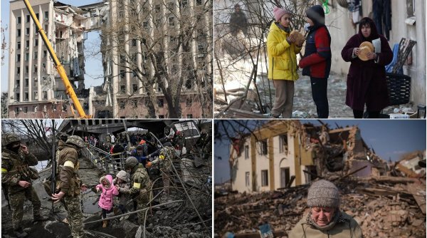 Război în Ucraina | Trupele ruse au atacat nouă așezări, avariind cel puțin opt clădiri civile din Donețk. Lupte grele se duc şi la periferia Kievului