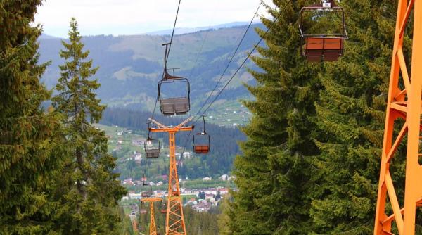 50 de turisti blocati telescaun vatra dornei