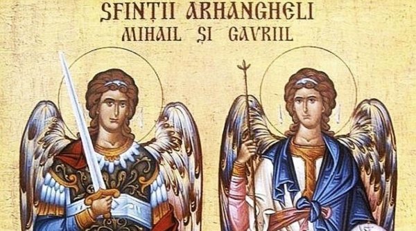 Calendar ortodox 8 noiembrie 2022. Sărbătoare cu cruce roşie de Sfinții Arhangheli Mihail și Gavriil