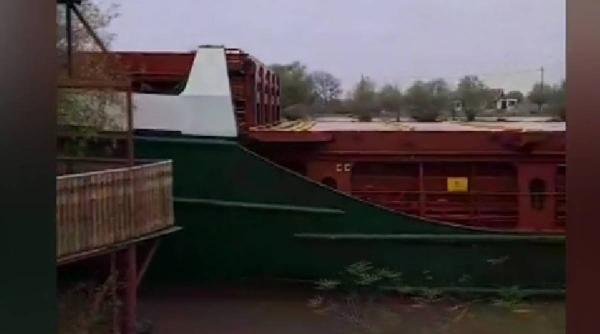 accident naval dunare nava minereu partizani sulina