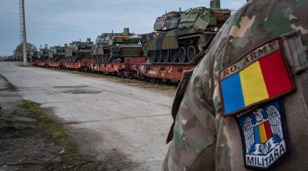 Tancurile NATO apără România | Blindatele au ajuns în județul Brașov, pentru a fi desfășurate la Cincu
