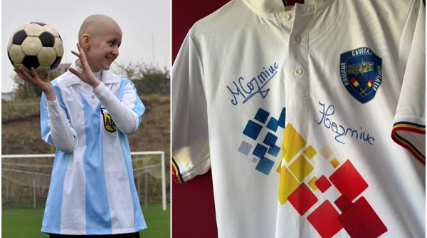Un tricou cu semnăturile a doi campioni mondiali la canotaj, scos la licitatie pentru salvarea unei fetite bolnave din Bârlad