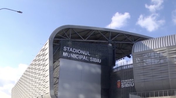 Primul stadion smart din România, construit la Sibiu. Este controlat de la un singur pupitru