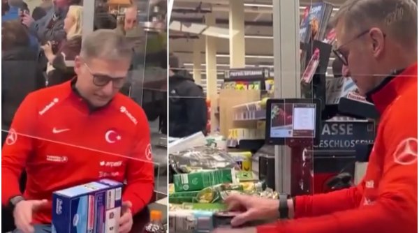 Un antrenor turc a devenit casier într-un magazin din Germania pentru a strănge bani pentru victimele cutremurelor din Turcia şi Siria