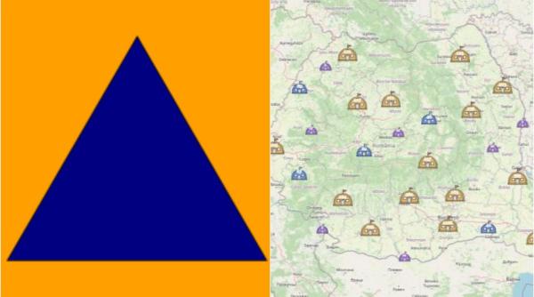 harta adaposturi antiaeriene romania ascundere atac