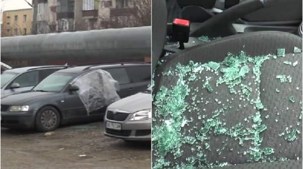 21 de mașini au fost vandalizate, într-o parcare din Cluj Napoca