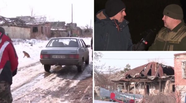 Reporterii Antena 3 CNN, în direct de pe front. Voluntar din Republica Moldova: 