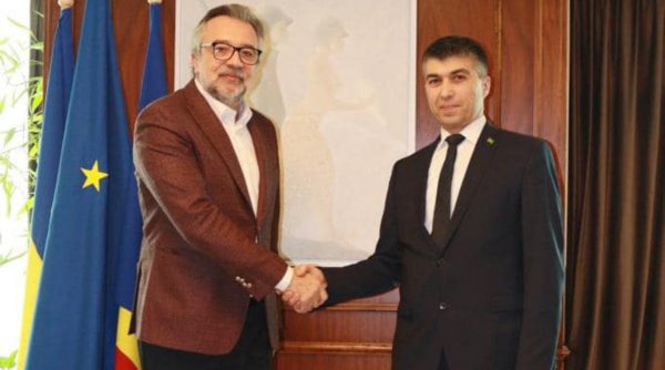 Lucian Romașcanu, întrevedere cu ambasadorul Turkmenistan în România, Annamammet Annayev