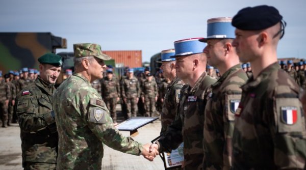 MApN anunţă schimbarea comenzii Grupului de luptă al NATO în România