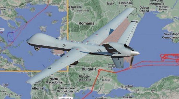 Tipul de misiune executat de drona doborâtă de ruşi în Marea Neagră. Explicaţiile armatei SUA 