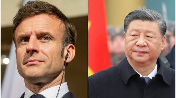 Emmanuel Macron va aborda cu Xi Jinping, în China, perspectivele de negocieri între Rusia şi Ucraina