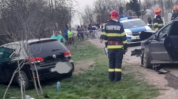 Şase persoane rănite, în urma unui accident între două maşini, pe o șosea din Teleorman