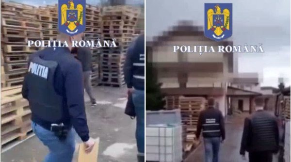 14.000 de paleţi furaţi de angajaţii unei firme din Ilfov | Două persoane au fost reţinute