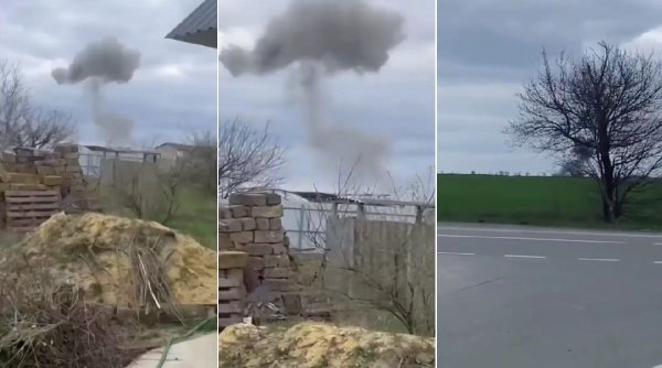 Explozie puternică și incendiu în zona unui aeroport militar rusesc din Crimeea | Ministru ucrainean: 