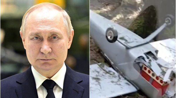 Kievul ar fi încercat să îl ucidă pe Vladimir Putin cu drone