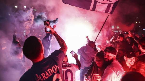 napoli campioana italia spectacole artificii