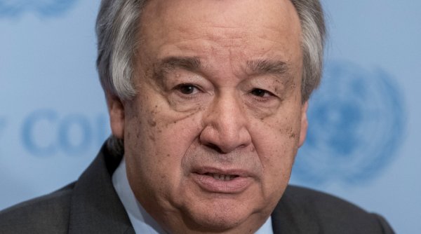 Secretarul general al ONU, António Guterres, avertisment sumbru: 