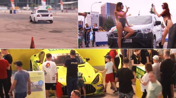 Bucureşti, capitala adrenalinei | Aşii volanului au făcut super show la Târgul Inovaţiilor Auto
