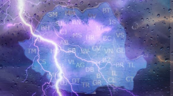 ANM, noi alerte de fenomene meteo extreme în 25 judeţe din România | Cum va fi vremea în acest weekend