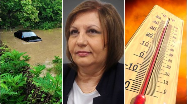 Fenomene meteo extreme în România: De la ploi torențiale și inundații, la caniculă | Elena Mateescu: ”Umezeala ne va face să resimțim cu mult peste 35 de grade”