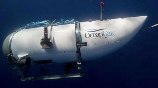zgomote submarin disparut titan