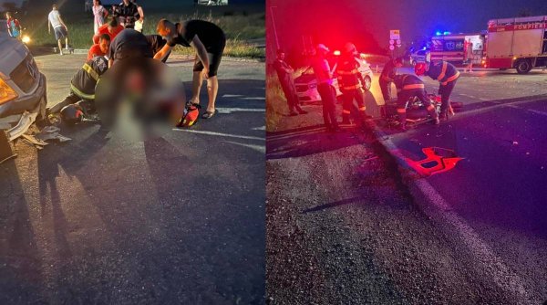 Accident grav în Prahova: motociclist în stop cardio-respirator după ce a fost lovit de un microbuz