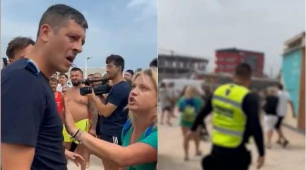 patru turisti batut politisti jandarmi plaja costinesti retinuti