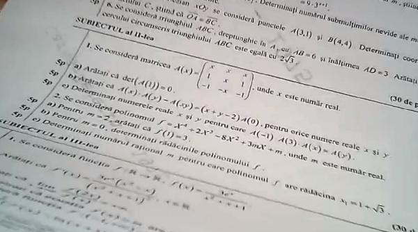 subiecte matematica mate info bacalaureat 2023 sesiune toamna publicate