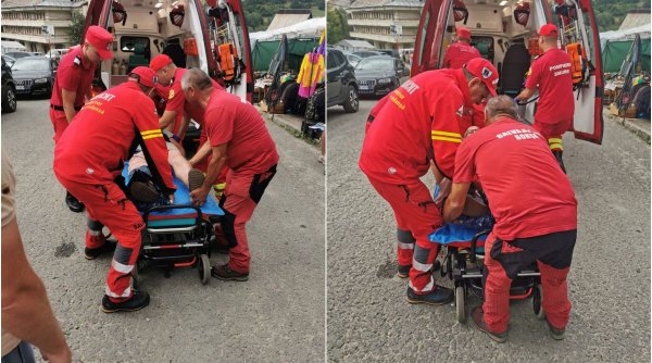 Un turist în șlapi a alunecat și a căzut din telescaun, în zona Pasul Prislop, Borșa | Intervenție de urgență a salvamontiștilor
